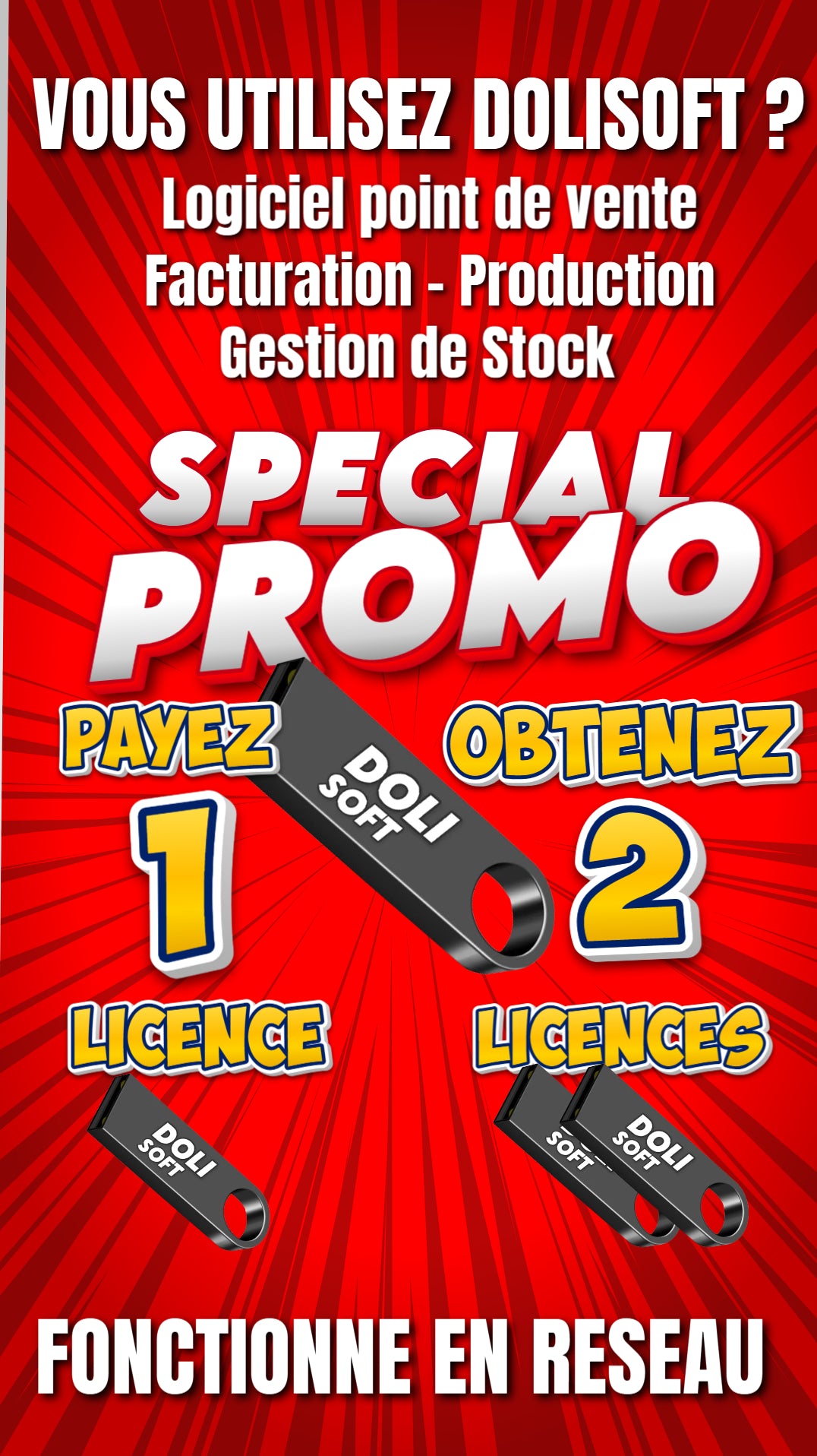 Dolisoft PRO – أقوى برنامج لمؤسستك أو متجرك