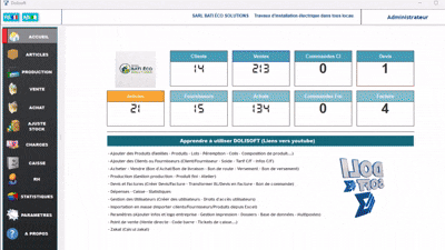 Dolisoft PRO – Logiciel de Gestion Commerciale Algérien (Licence à vie) (Copie)