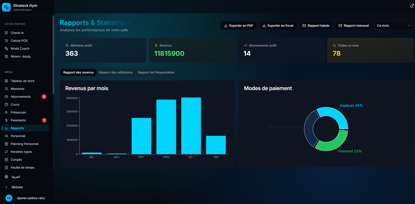 Dolisoft Gym— Le logiciel qui simplifie la gestion de votre salle