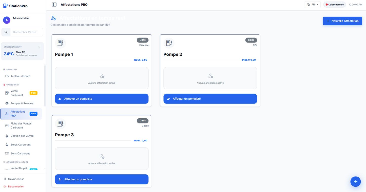 STATION PRO - Logiciel  de Gestion Station Service