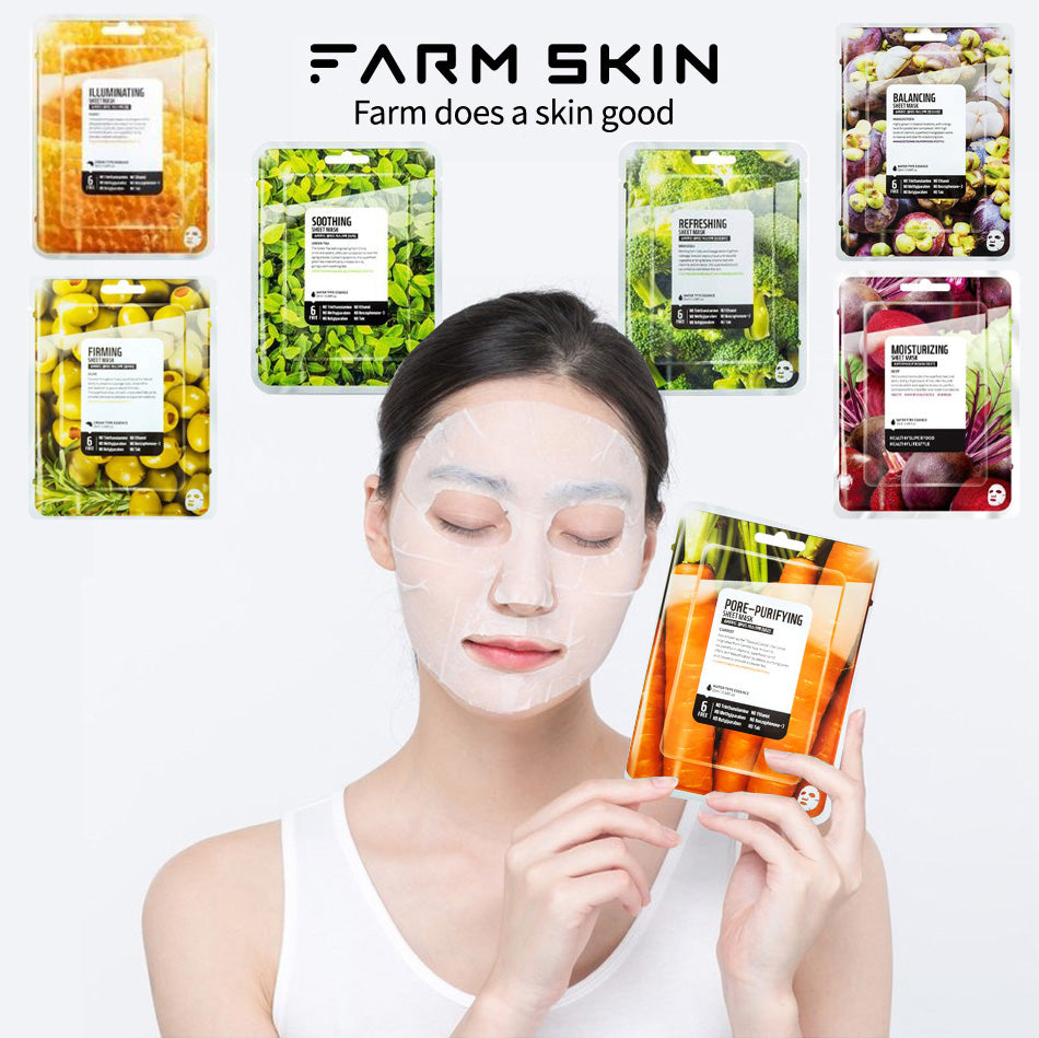 FACIAL SHEET MASK PACK X7