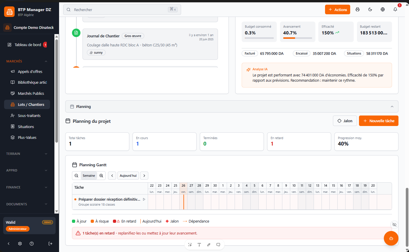 LOGICIEL BTP MANAGER PRO