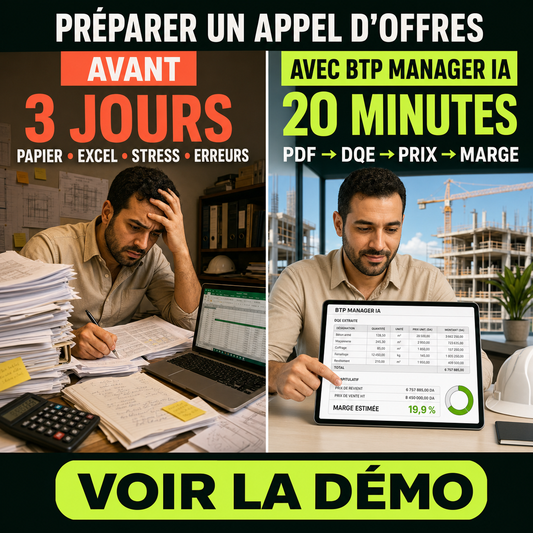 برنامج BTP MANAGER IA integrée