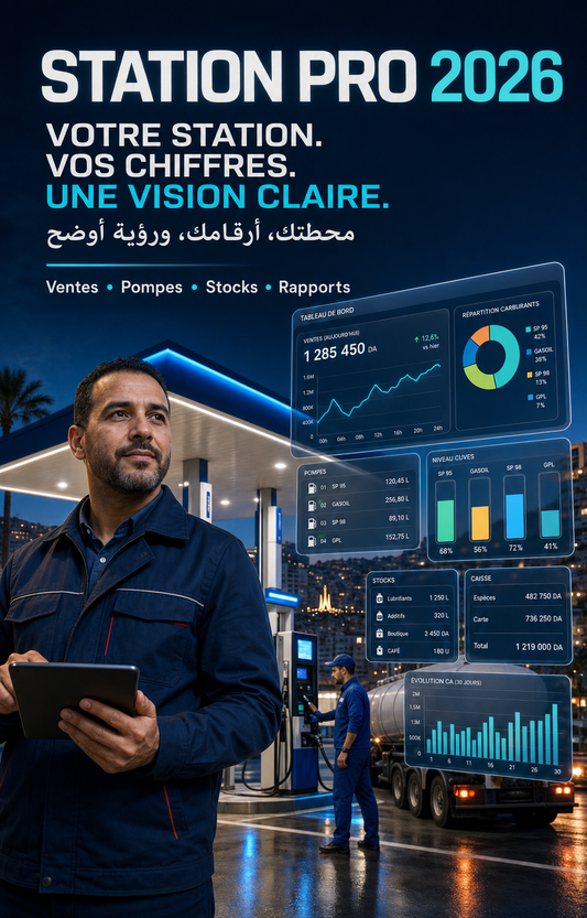 STATION PRO - تسيير المحطات الوقود