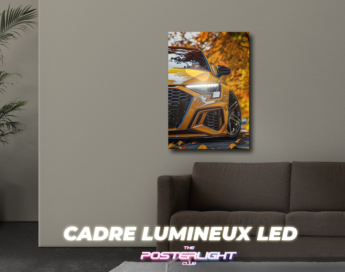 CADRE LUMINEUX LED 3D M