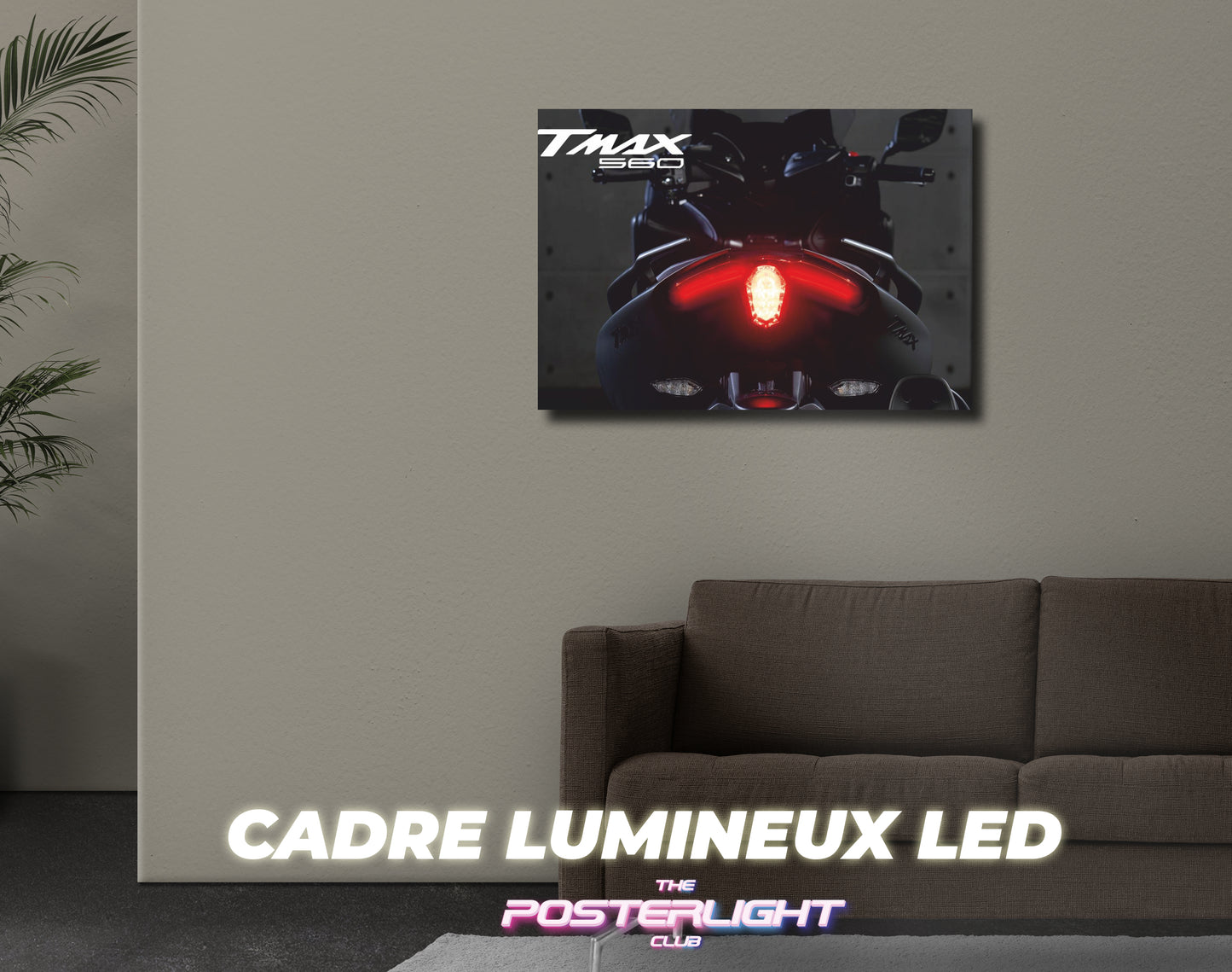 CADRE LUMINEUX LED 3D M