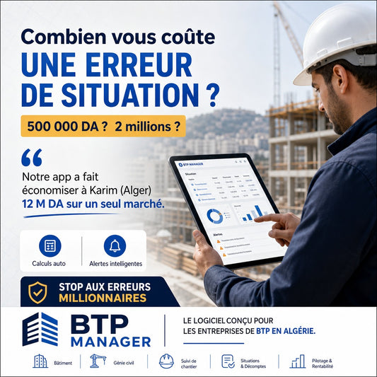 LOGICIEL BTP MANAGER 2026 AR