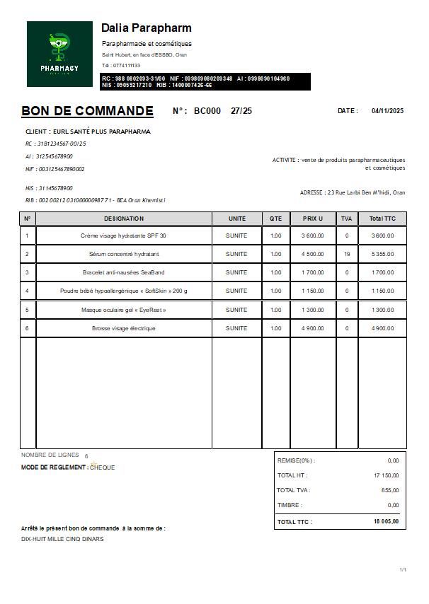 2025 Dolisoft parapharmacie