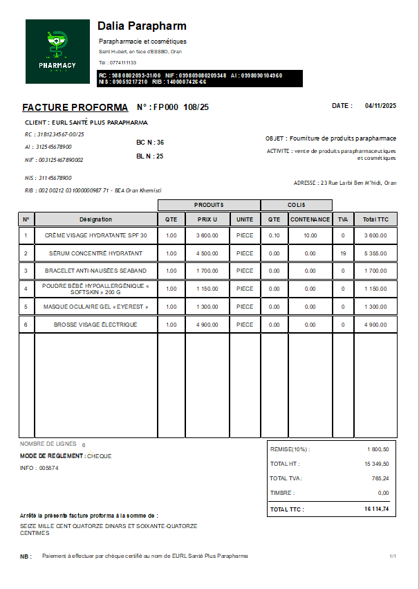 2025 Dolisoft parapharmacie