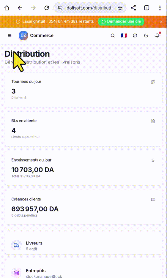Dolisoft Logiciel de Distribution 2026 L