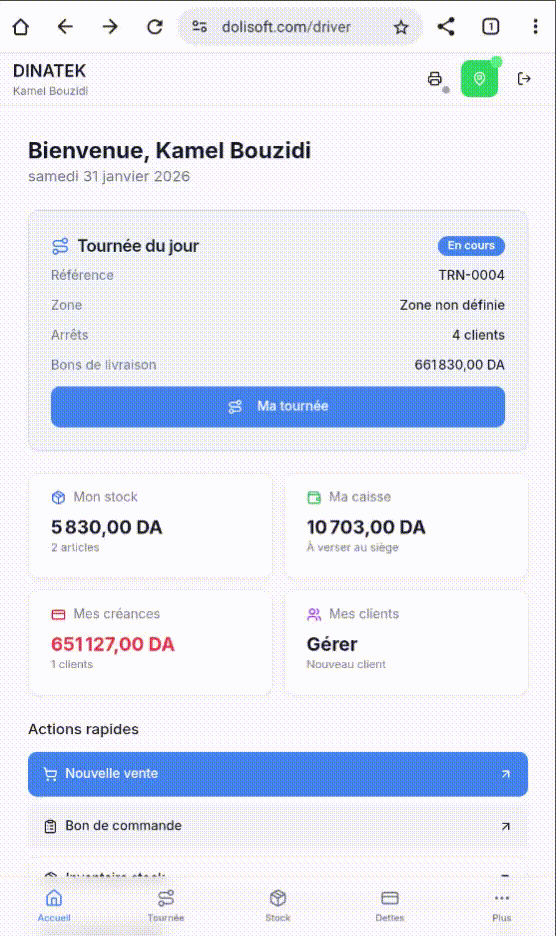 Dolisoft Logiciel de Distribution 2026 L