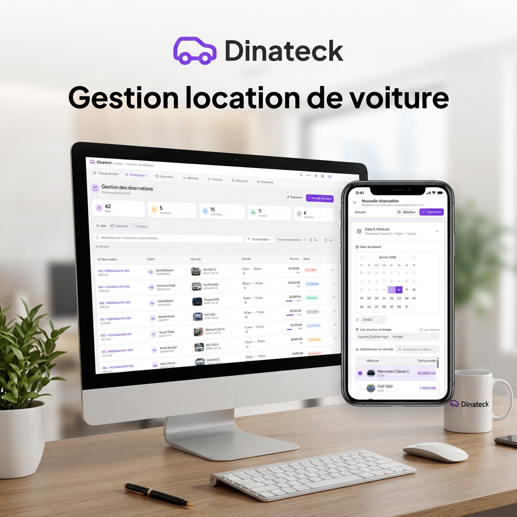 Logiciel Gestion  Location de Voitures [2026]