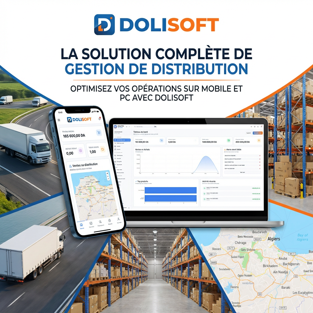Dolisoft Logiciel de Distribution 2026 L