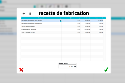 برنامج لتسيير مؤسسات الإنتاج والتصنيع 2025